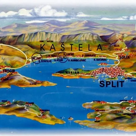 公寓 Lucija Kaštela